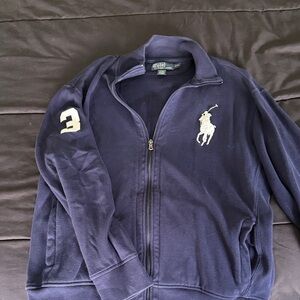 Ralph Lauren Black Zip-Up Jacket